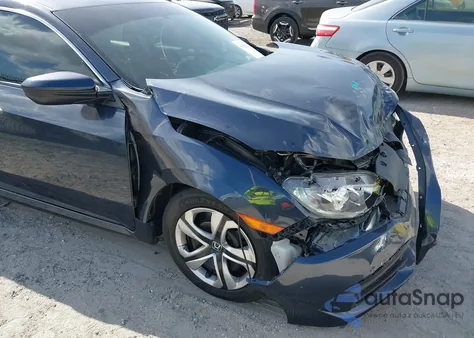 2017 Honda Civic Lx из США, поврежденный, VIN 19XFC2F58HE077847